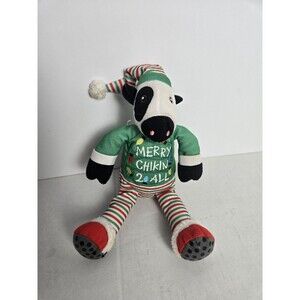 Chic-fil-a Christmas Eat Mor Merry Chikin 2 All Cow 9" Plush 2022